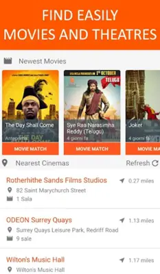 CinemApp - Cinema Showtimes android App screenshot 5